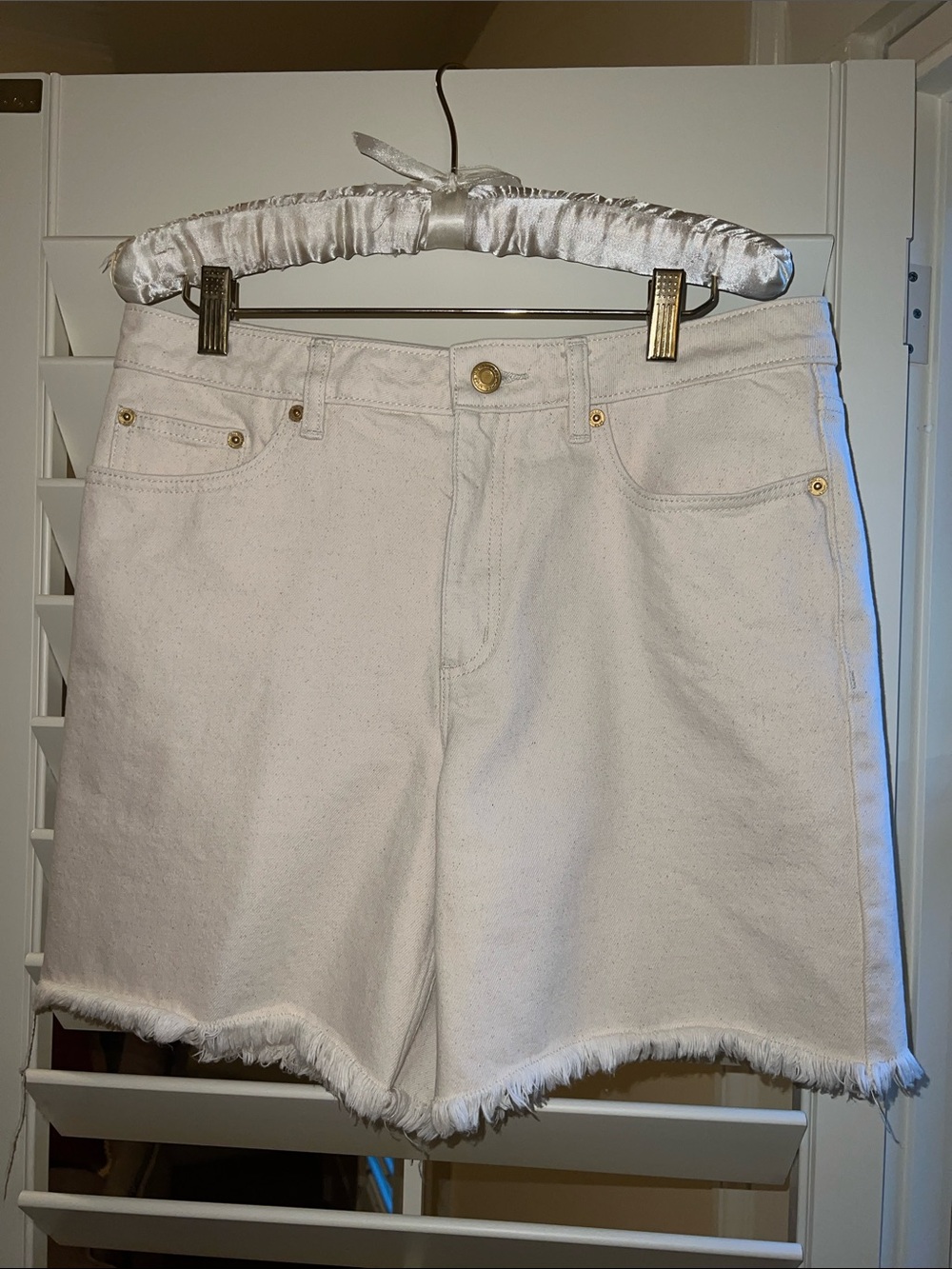 Michael Kors Boyfriend Denim Shorts